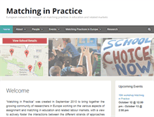 Tablet Screenshot of matching-in-practice.eu